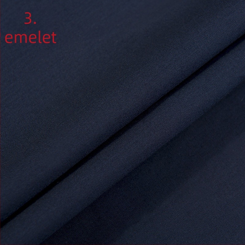 Poplin anyag - 100% pamut, 60s magas sűrűség, festett, Tencel-szerű pamut, alkalmas ingekhez és ruhákhoz