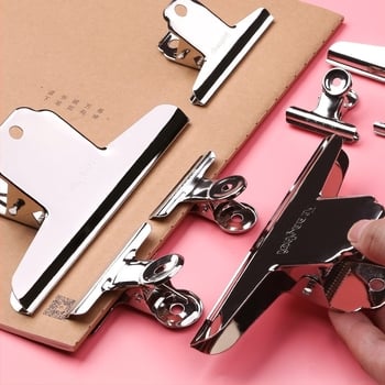 Rozsdamentes acél irodai klipsz, hegymintás kialakítás, LC5211, Off the Grass