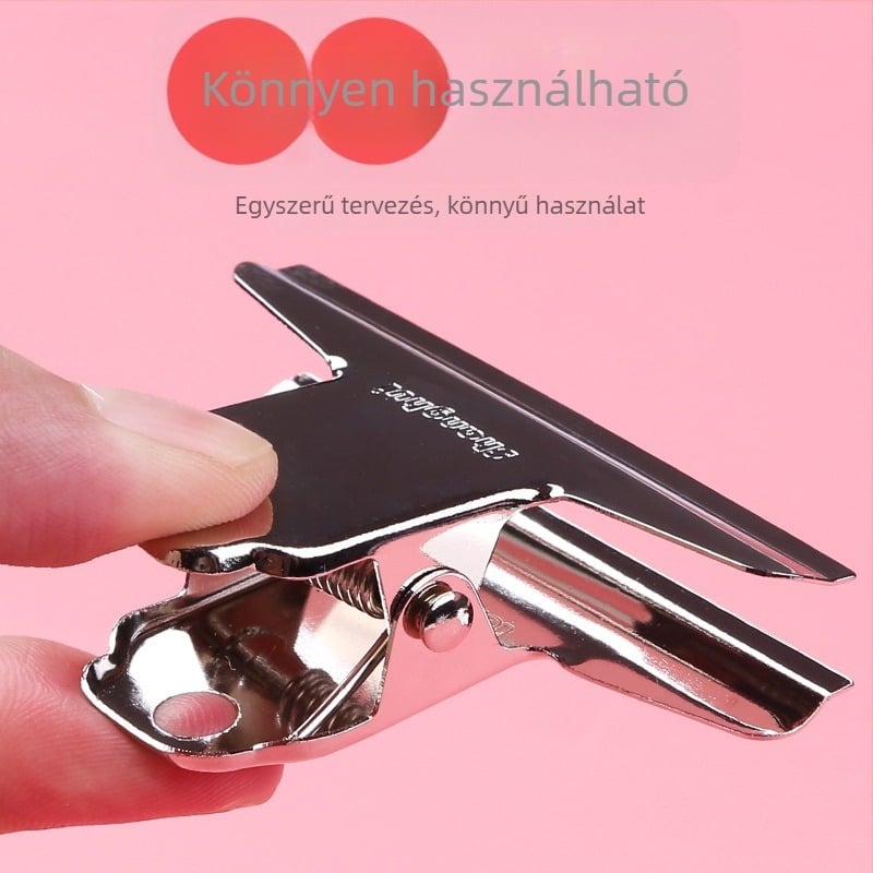 Rozsdamentes acél irodai klipsz, hegymintás kialakítás, LC5211, Off the Grass