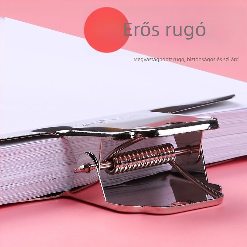 Rozsdamentes acél irodai klipsz, hegymintás kialakítás, LC5211, Off the Grass