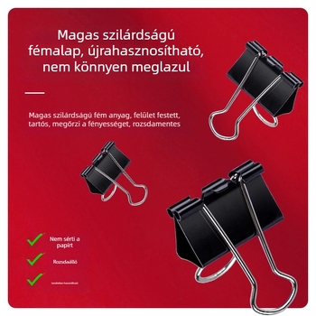 Deli rozsdamentes acél nagy kapocs