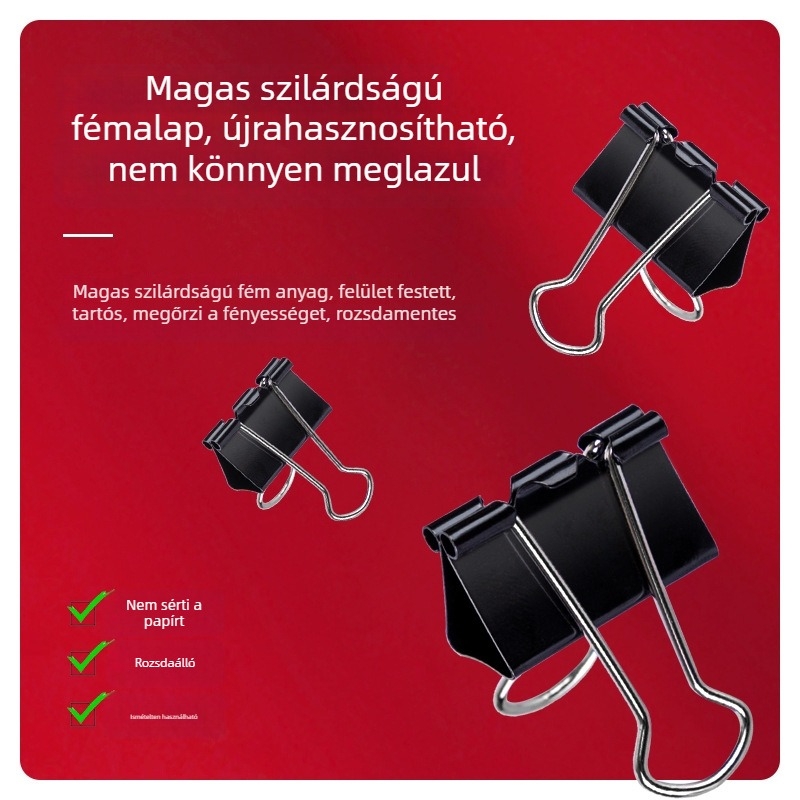 Deli rozsdamentes acél nagy kapocs