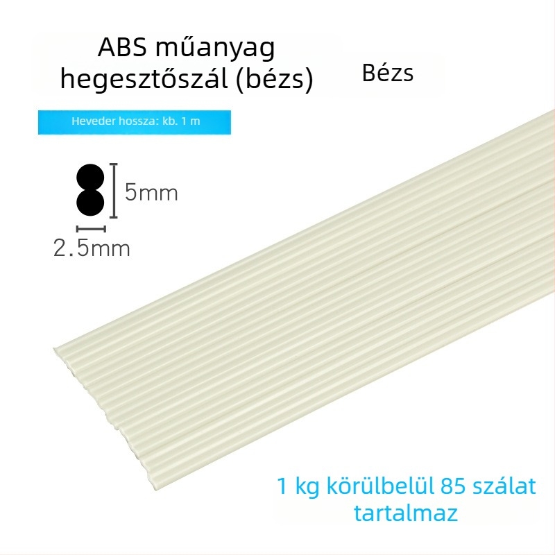 Műanyag hegesztőrudak autó lökhárító javításához PP/ABS/PE/PVC/PPR