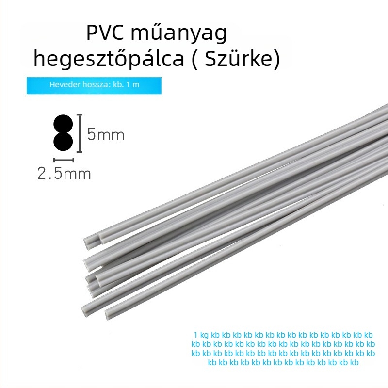 Műanyag hegesztőrudak autó lökhárító javításához PP/ABS/PE/PVC/PPR