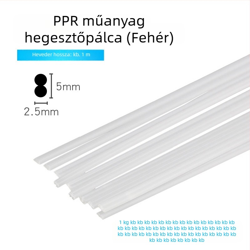 Műanyag hegesztőrudak autó lökhárító javításához PP/ABS/PE/PVC/PPR