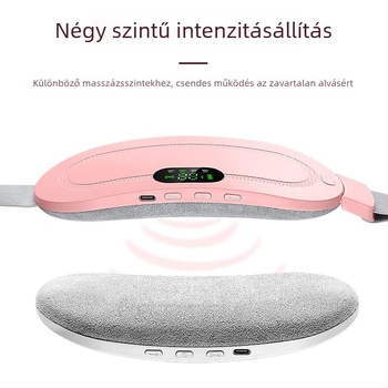Hasizommasszírozó hővel és rezgéssel (KKS-520; USB tápegység; 50–60°C; 4 fokozat; vezeték nélküli távirányító; infravörös terápia) derék, csípő és lábak számára