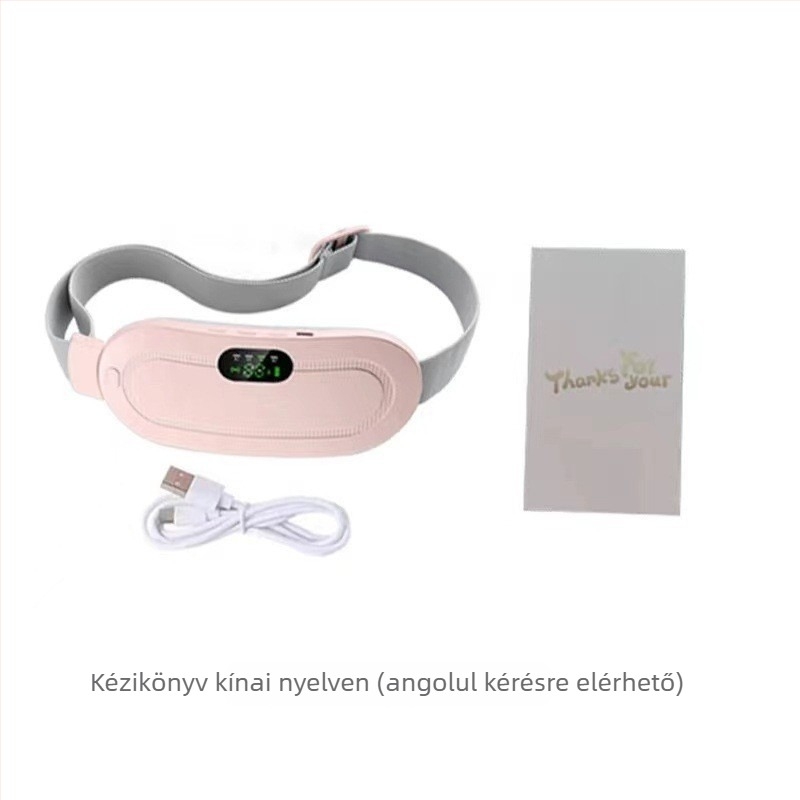 Hasizommasszírozó hővel és rezgéssel (KKS-520; USB tápegység; 50–60°C; 4 fokozat; vezeték nélküli távirányító; infravörös terápia) derék, csípő és lábak számára