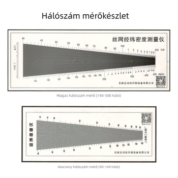 IP licencelt szitanyomó hálózat sűrűség mérőeszköz – termékkód F7MJST86S5MH