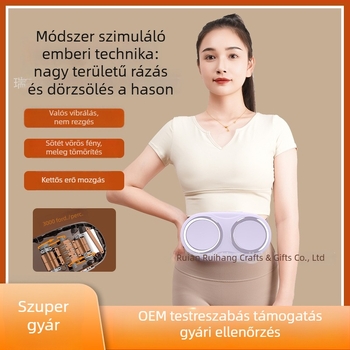 Zsírégető masszírozó vibrációval és meleg tömörítéssel, USB tápegység, számítógépes vezérlés, legfeljebb 4 masszírozófej, folyamatosan változó sebesség