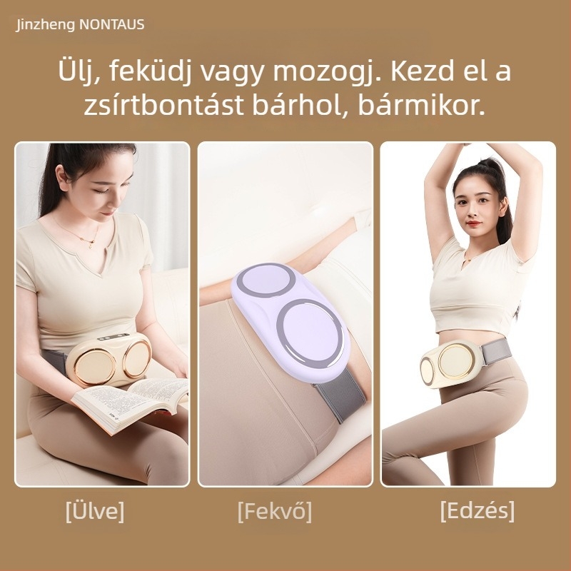 Zsírégető masszírozó vibrációval és meleg tömörítéssel, USB tápegység, számítógépes vezérlés, legfeljebb 4 masszírozófej, folyamatosan változó sebesség