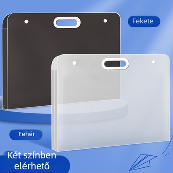 Művészeti portfólió mappa, Olga 2355, műanyag, 1.1 mm vastagság