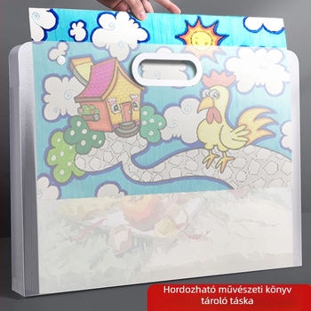 Rajz doboz, PP anyag, 1 oldal, szabványos vastagság