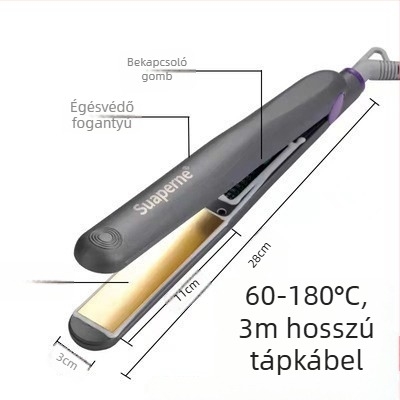 F3 hajvasaló digitális hőmérséklet kijelzővel, állandó hőmérséklet, 21–30 mm melegítő felület, környezetbarát ötvözet