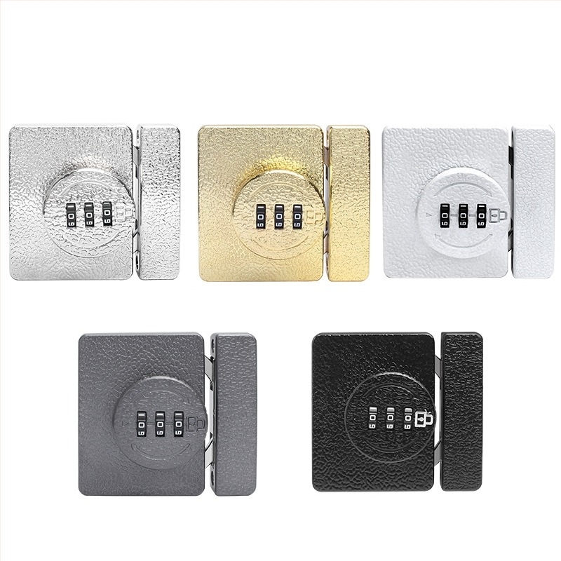 Fúrás nélküli szekrényzár, 83-11 kombinációs zár, cinkötvözet, Jiadicheng márka, szekrényajtók és fiókokhoz