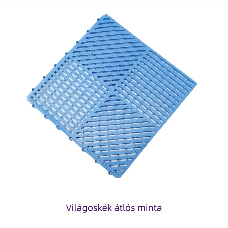 Csúszásmentes fürdő- és zuhanyzói matrac - PVC, négyzet alakú, egyszínű, mosható