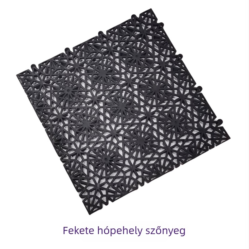 Csúszásmentes fürdő- és zuhanyzói matrac - PVC, négyzet alakú, egyszínű, mosható