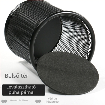Deli 9172 Körkörös Fém Tolltartó Dróthálós