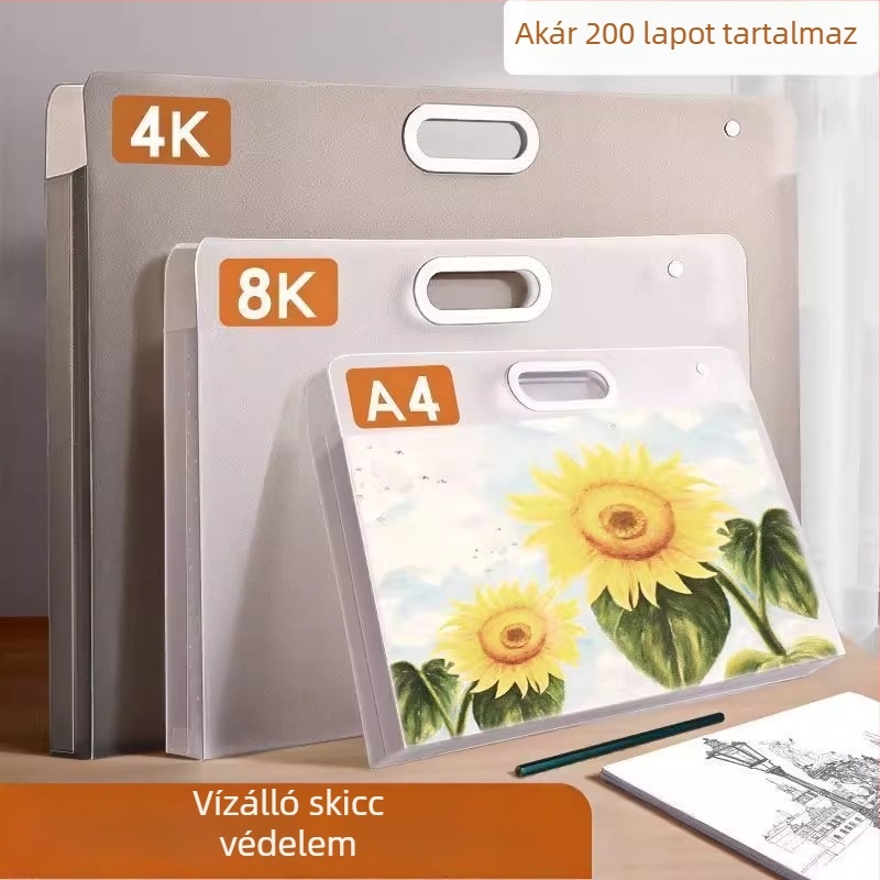 Művészeti album tároló könyv – sketch és rajzportfólió, márka Friendly, modell Smzsnc, anyag: Egyéb, vastagság: Egyéb, oldalszám: Egyéb