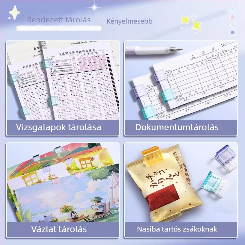 Könyvelési iratok mappa — Márka: Deli; Anyag: Műanyag