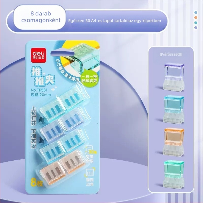 Könyvelési iratok mappa — Márka: Deli; Anyag: Műanyag