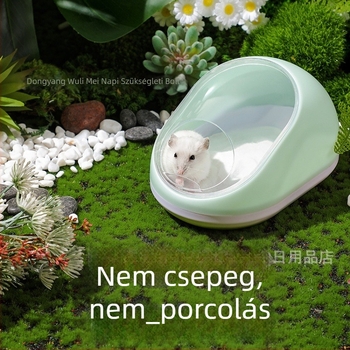 Hamster fürdő és menedék – ABS anyag, Többfunkciós fészek kisállatok számára