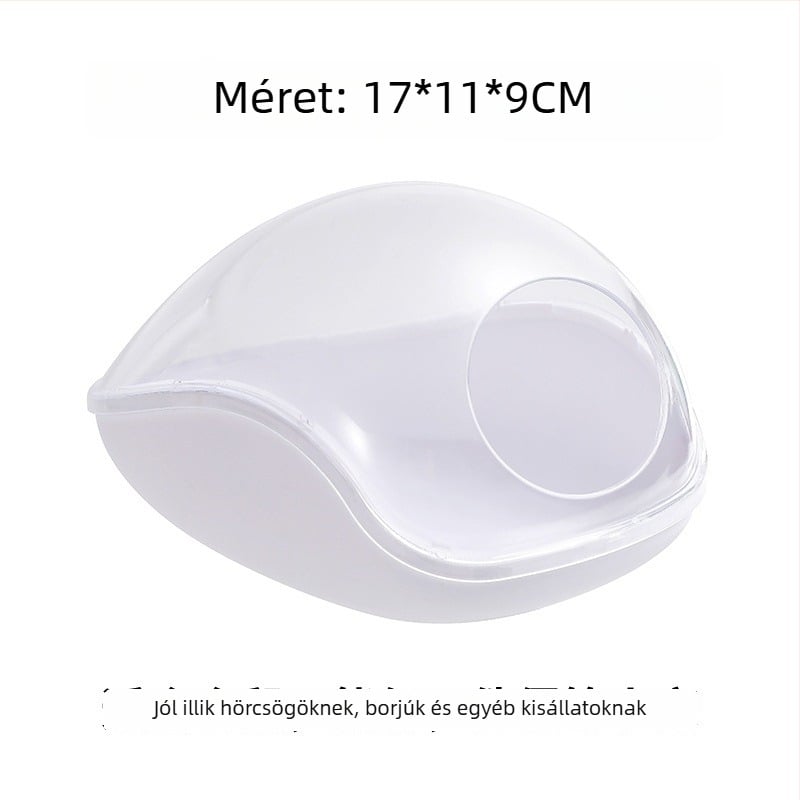 Hamster fürdő és menedék – ABS anyag, Többfunkciós fészek kisállatok számára