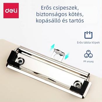 Papírtartó klipsz, PP anyag, modell 9248, logó nélkül, testreszabás nélkül
