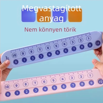 Oktatási centiméteres vonalzó matematika — modell SXFJC, Friendly márka