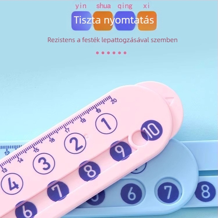 Oktatási centiméteres vonalzó matematika — modell SXFJC, Friendly márka
