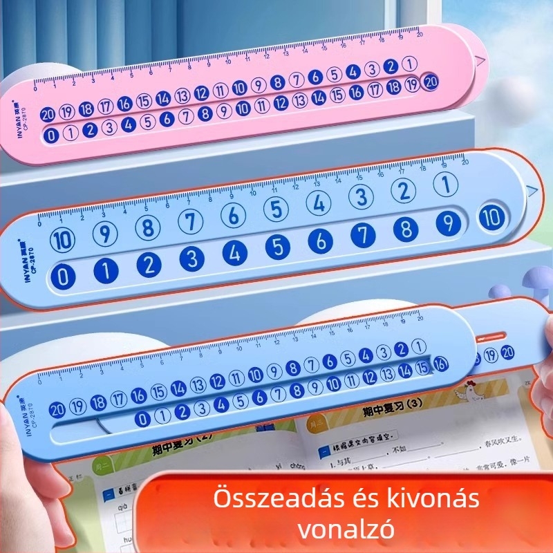 Oktatási centiméteres vonalzó matematika — modell SXFJC, Friendly márka