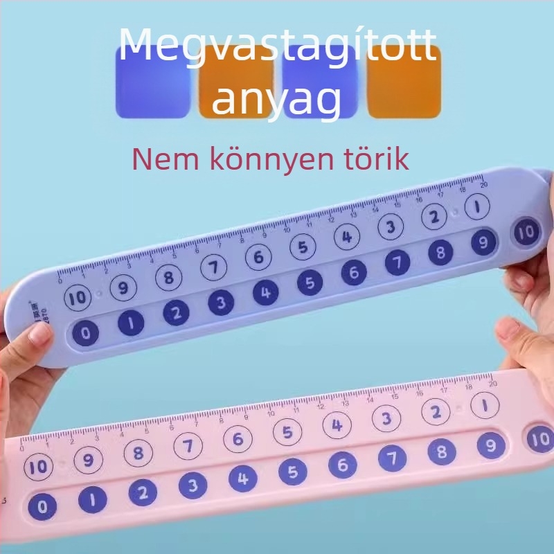 Oktatási centiméteres vonalzó matematika — modell SXFJC, Friendly márka