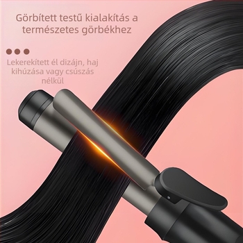 RESUXI Vezeték nélküli göndörítővas PTC fűtéssel, átmérő 31 mm vagy nagyobb, 3 hőmérséklet‑szint, újratölthető akkumulátor, 1 perc formázás