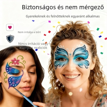 Világkupa arcfesték készlet, 211 g, arcfestésre és testfestésre, márka Art Plus Art