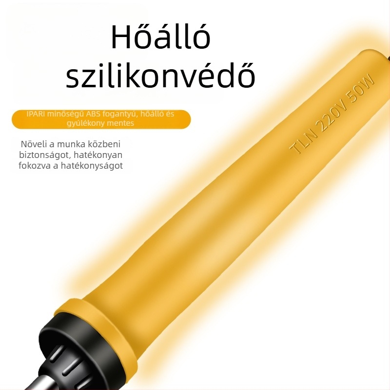 500 sorozat belső fűtéses forrasztópáka, patkó- és flat heggel, 35W/50W, 220V