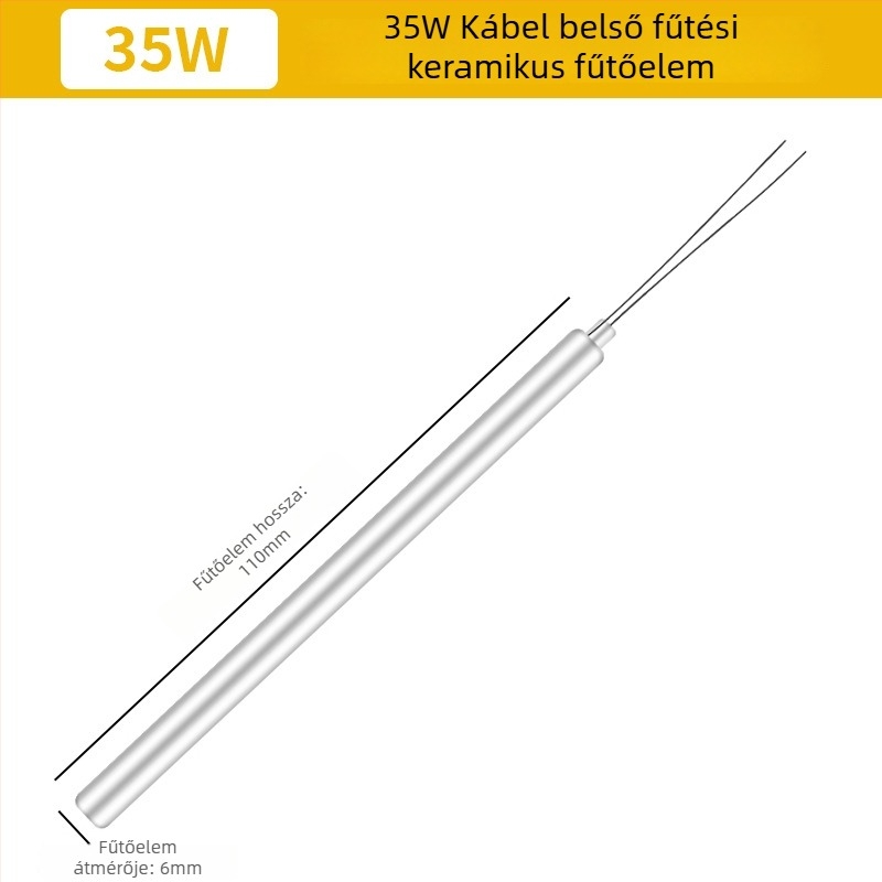 500 sorozat belső fűtéses forrasztópáka, patkó- és flat heggel, 35W/50W, 220V