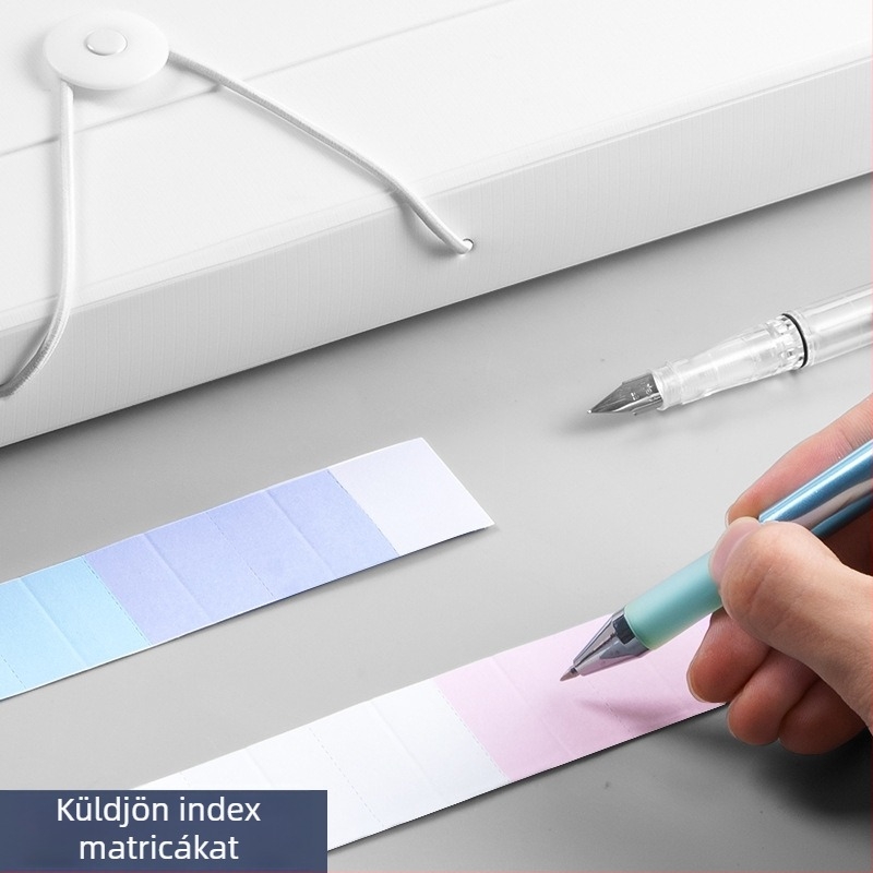 Deli 5236 PP Akkordeon Fájl Rendező 13 Rekesz, Iroda Dokumentumtartó Doboz