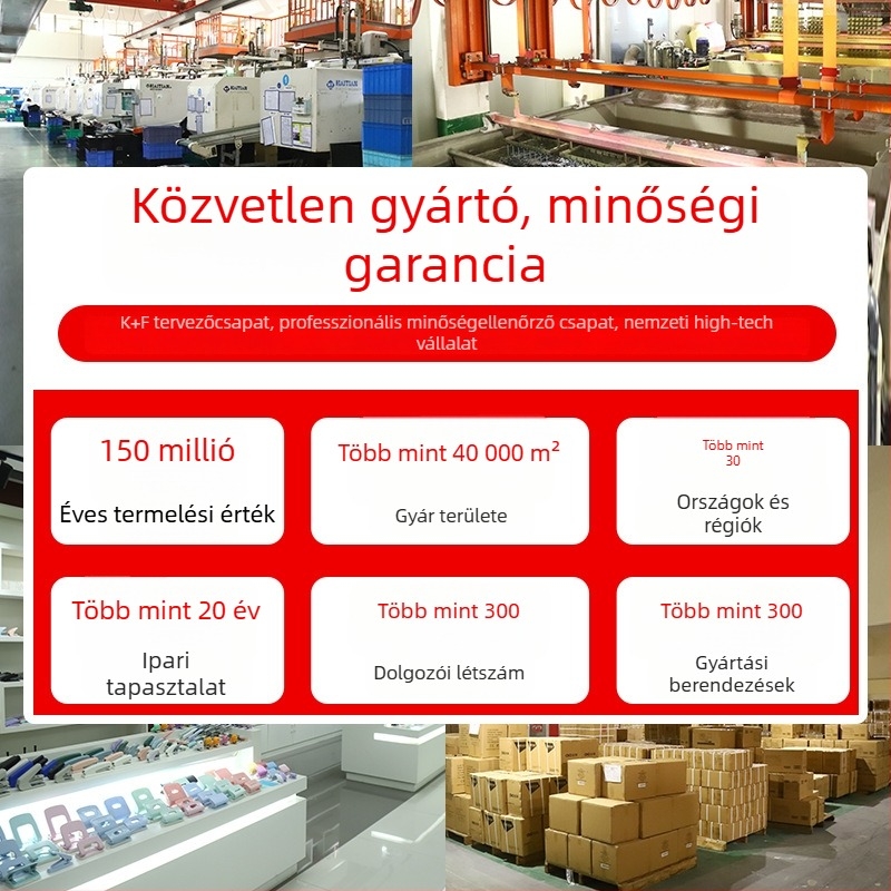 Bright 3‑rétegű műanyag fájl rendező, függőleges asztali fájlkosár, modell 9703