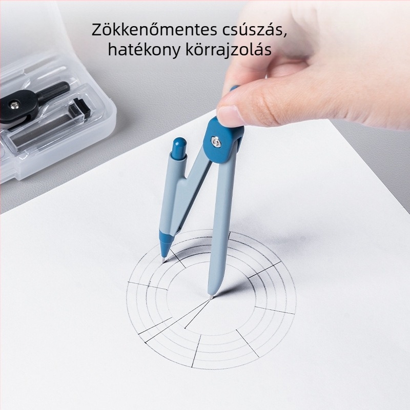 Deli VC1 műanyag, szabványos mechanikus ceruza és körző, 700 db