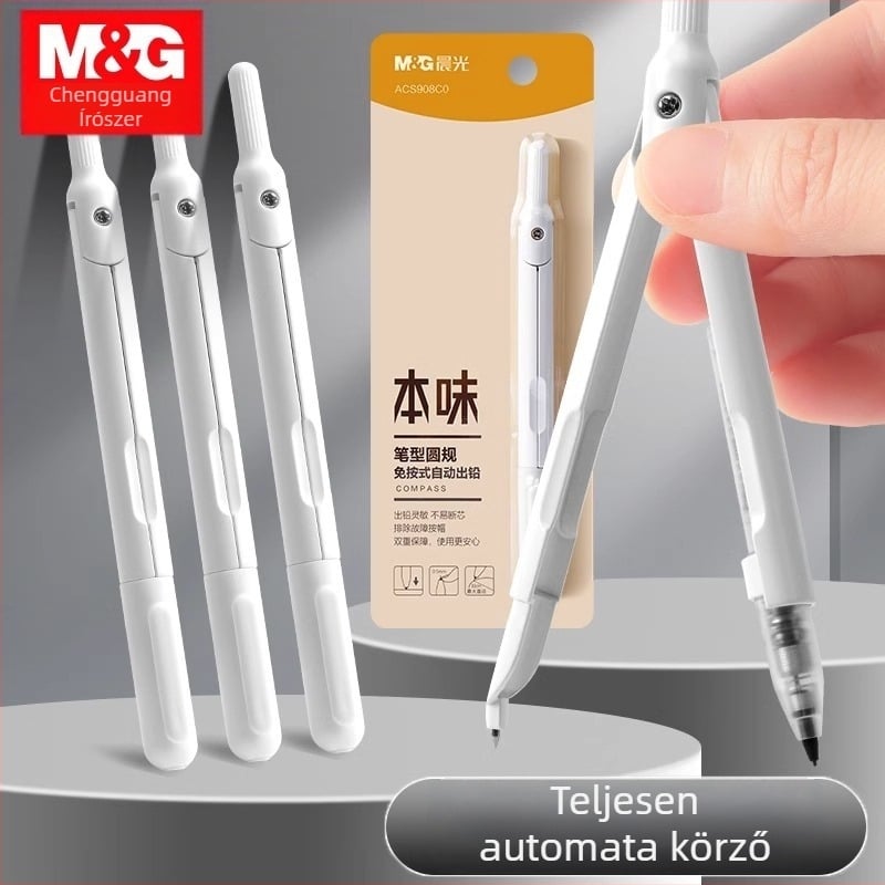 Morning Light automatikus grafit adagoló körző, műanyagból, sapkával, modell ACS908C0