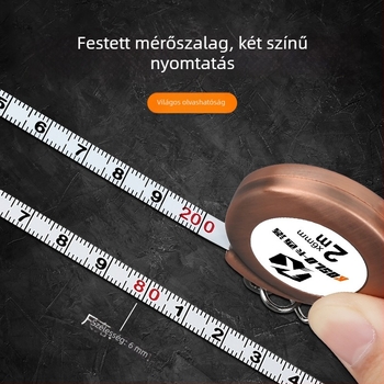 Cassiolo kulcstartó mérőszalag, 2 m, zsebméretű mérőeszköz