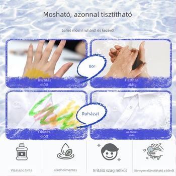 Enmi Fxa-hcq1501 Osztálytermi viaszos kréták, dobozban 40 darab, biztonságos és törölhető, kemény karton díszdobozban