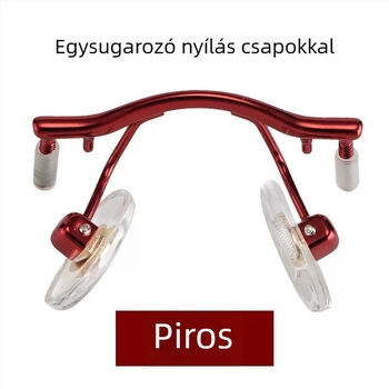 Öntvény középső orr-híd keret nélküli szemüveghez, 1.8 mm-es csavar gumis dugóval, kompatibilis az egyes és az univerzális kettős lyuk dizájnnal