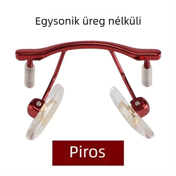 Öntvény középső orr-híd keret nélküli szemüveghez, 1.8 mm-es csavar gumis dugóval, kompatibilis az egyes és az univerzális kettős lyuk dizájnnal