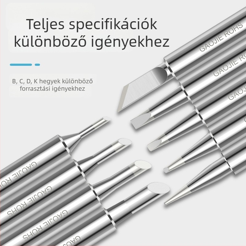 Ólommentes forrasztóhegy, Yellow Flower, réz alap, 60W, sorozat GJ907T2C