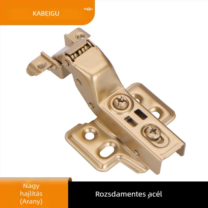 Alumínium keretű ajtópánt üvegajtóhoz (rozsdamentes acél; polírozott felület; márka Cabegu, yabailong)