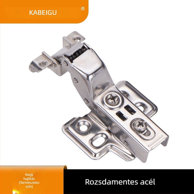 Alumínium keretű ajtópánt üvegajtóhoz (rozsdamentes acél; polírozott felület; márka Cabegu, yabailong)