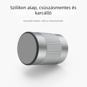 Kör alakú tolltartó alumíniumötvözetből, logóval testreszabható, modell P80