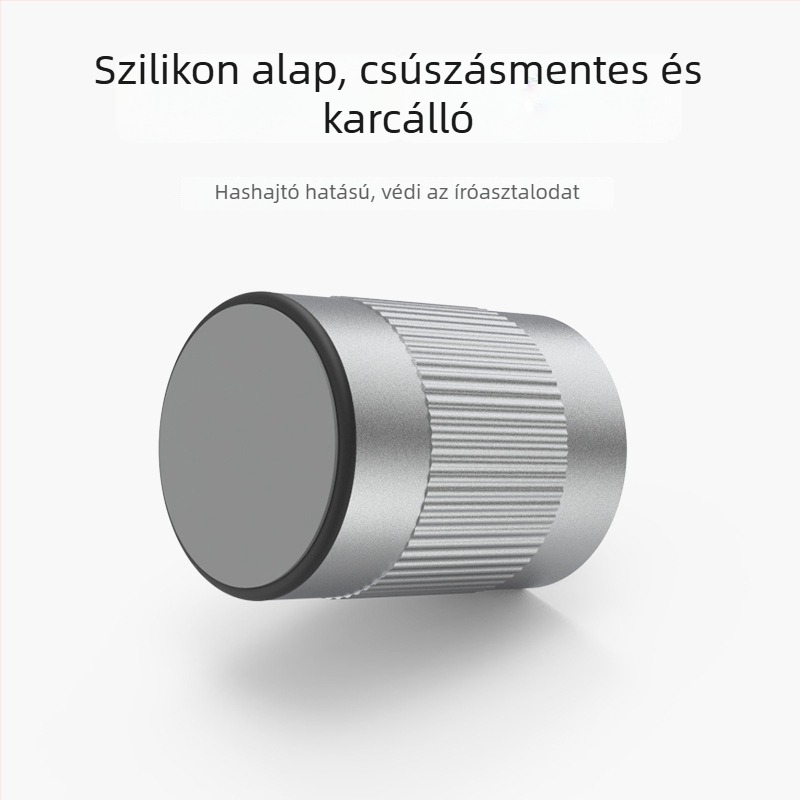 Kör alakú tolltartó alumíniumötvözetből, logóval testreszabható, modell P80