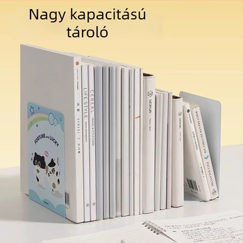 Deli TB650 fém asztali könyvállvány aranyos rajzfilm dizájnnal, 750 g