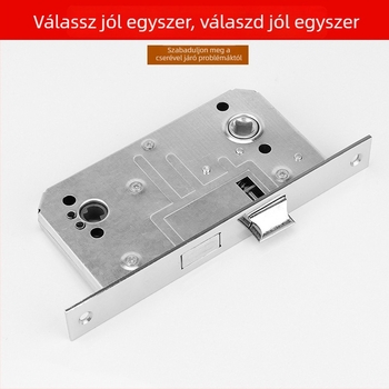 Tűzvédelmi ajtó kilincs rozsdamentes acél/vas anyagból – CB-SIA, kilincs záró típus, tűzvédelmi ajtókhoz és folyosókhoz, modern minimalista stílus